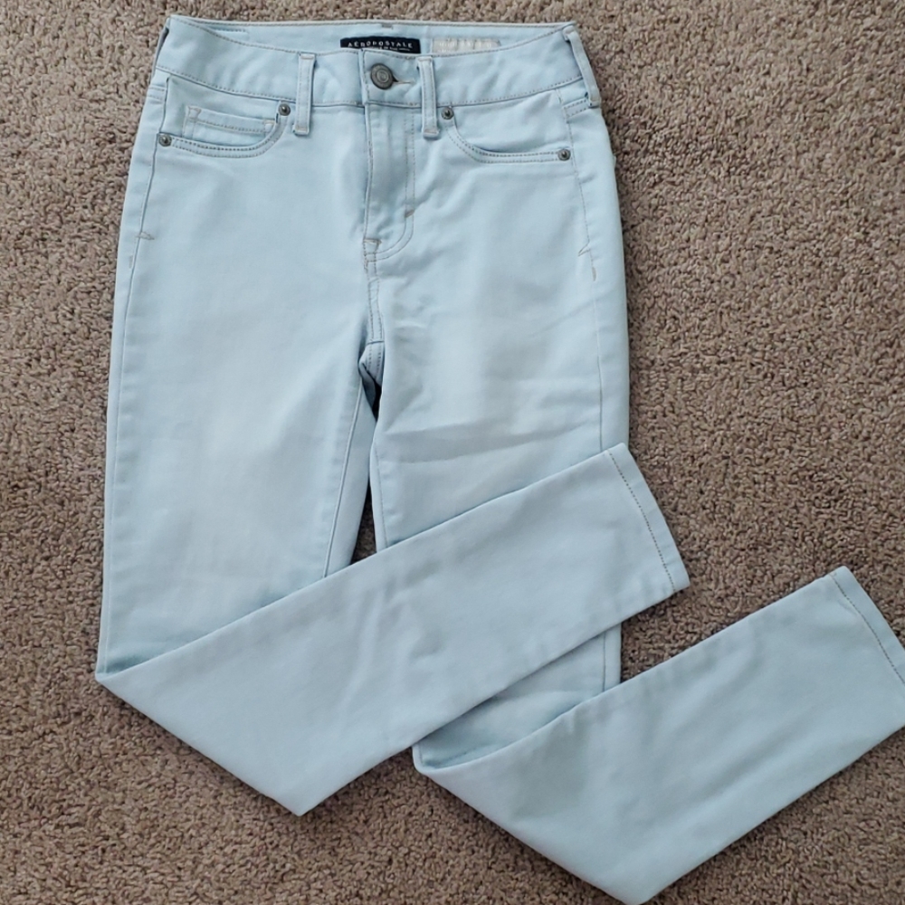 High waisted angle Jean's